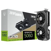 Видеокарта Zotac RTX 5060 TWIN EDGE PLUS 8GB GDDR7 128bit 3xDP HDMI 2FAN MEDIUM PACK (ZT-B50600E2-10M)