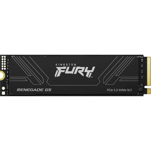 Твердотельный накопитель/ Kingston SSD Fury Renegade, 1024GB, M.2(22x80mm), NVMe, PCIe 5.0 x4, 3D TLC, R/ W 14200/ 11000MB/ s, IOPs 2 200 000/ 2 150 000, TBW 1000, DWPD 0.5 (12 мес) (SFYR2S/1T0)