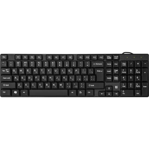 Defender Проводная клавиатура Accent SB-720 RU,черный,компактная USB (45720)