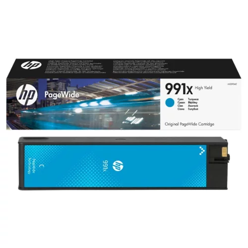 Картридж/ HP 991X High Yield Cyan Original PageWide Cartridge (M0J90AE) фото 2