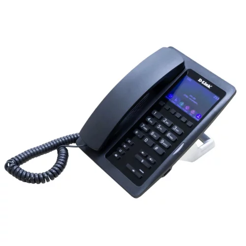IP-телефон/ DPH-200SE VoIP PoE Phone, 100Base-TX WAN, 100Base-TX LAN, color LCD, w/o power adapter (DPH-200SE/F1A) фото 3