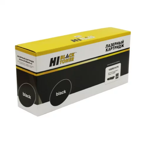 Тонер-картридж Hi-Black HB-106R01476, черный, 2600 страниц, для Xerox Phaser 6121MFP (98999911010)