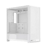 Корпус Компьютер без блока питания/ Case Ocypus Delta C70 WH, Midi-Tower, TG, no fans, 2xUSB-A 3.0 + 1xUSB-C 3.1, E-ATX, ATX, mATX, mITX White (DELTA-C70-WHG000XX-GL)