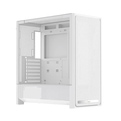 Корпус Компьютер без блока питания/ Case Ocypus Delta C70 WH, Midi-Tower, TG, no fans, 2xUSB-A 3.0 + 1xUSB-C 3.1, E-ATX, ATX, mATX, mITX White (DELTA-C70-WHG000XX-GL)