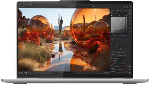 Ноутбук трансформер Lenovo Yoga 7 2-in-1 16AHP9 16(1920x1200 IPS)/Touch/AMD Ryzen 7 8840HS(3.8Ghz)/16384Mb/512PCISSDGb/noDVD/Int:AMD Radeon 780M/Cam/BT/WiFi/71WHr/war 1y/1.99kg/arctic grey/Win11Home_ENG + 65W (83DM0006US) фото 2