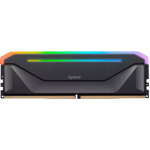 Apacer DDR5 32GB 6000MHz DIMM NOX RGB Black Gaming Memory CL38 1.35V (Retail) 2048*8 Heat Sink (Retail) 3 years (AH5U32G60C622NBAA-1)
