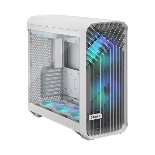 Корпус ПК без блока питания/ Case Fractal Design Torrent RGB TG Clear Tint, Full-Tower, 2x180mm + 3x140mm RGB, 2xUSB-A 3.2 + 1xUSB 3.2 Type-C E-ATX, SSI-CEB, SSI-EEB, ATX, mATX, mITX White (FD-C-TOR1A-07) фото 10