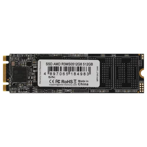 Накопитель SSD AMD SATA 512GB R3MS0512G8 Radeon M.2 2280