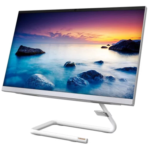 Моноблок Lenovo IdeaCentre AIO 3 24ALC6 23.8 FHD, Ryzen 7 5700U, 8GB, 512GB SSD, DVD-RW, WiFi, BT, DOS [F0G1003KRK] фото 3