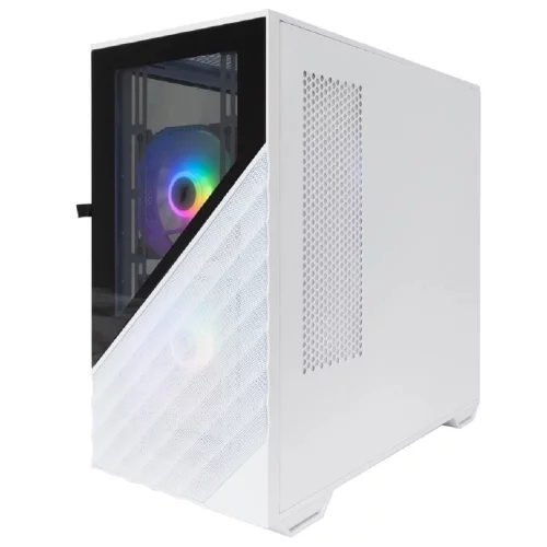 1STPLAYER DK D7 ARGB White / mATX / 3x120mm ARGB fans / D7-WH-3F7-W фото 3