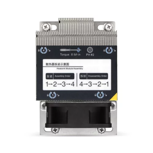 Exegate EX293436RUS ESNK-P0063AP4.PWM.2U.SP3.Cu {Al+Cu, 2U, 4 тепл. трубки, LGA SP3, TDP 240W, PWM, 1600-6800RPM, 2 ball bearing, 4pin, 54,3db, 440г, на винтах, с термопастой} RTL фото 6