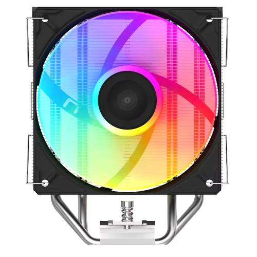 Кулер для процессора/ CPU Cooler SAMA A40L (240W, 4-pin PWM, 152mm, 4x6mm, ARGB, 1x120mm, 78CFM, 29dBA, 2200RPM, S: 1851/ 1700/ 1200/ 115X, AM5/ AM4, silver) (A40-XXWAYXOX-G)