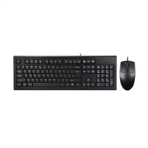 Клавиатура + мышь A4Tech KR-8520D, Wired, USB, 1000dpi, 4But