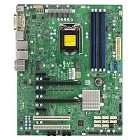 Материнcкая плата SuperMicro MBD-X11SAE-B (заглушка (MCP-260-00063-1) +2 провада CBL-0044L ) {10}