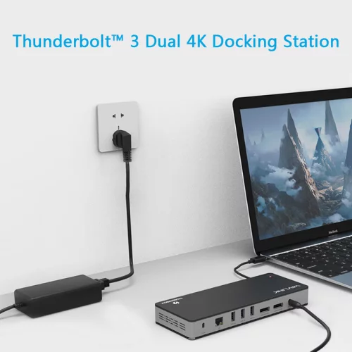 Док-станция WAVLINK Thunderbolt 3 (WL-UTD21H) фото 4