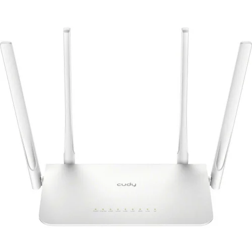 Маршрутизатор CUDY WR1300 V5 AC1200 Gigabit Wi-Fi Mesh Router WR1300 V5 AC1200 Gigabit Dual Band Wi-Fi Mesh Router, Chipset MediaTek, 5 × 10/100/1000Mbps RJ45 Ports, 4 x 5dBi fixed antennas, WiFi router/AP/ Repeater/WISP Mode, 802.11ac/a/b/g/n, 867Mbps a