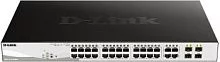 Коммутатор D-Link DGS-1210-28MP DGS-1210-28MP/ F 24x1Гбит/ с 24PoE+ 370W настраиваемый (DGS-1210-28MP/F)