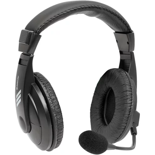 Defender Компьютерная гарнитура Gryphon 750U USB, черный, 1.8м кабель (63752)
