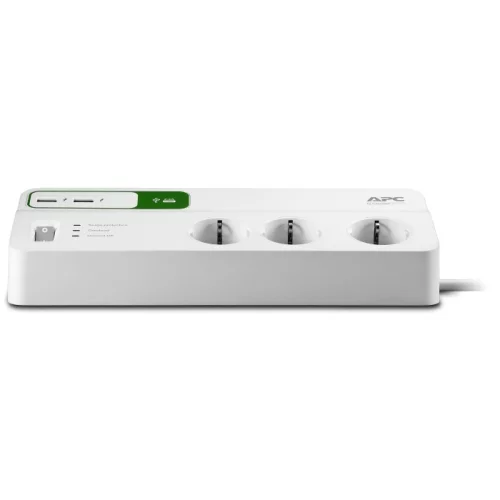 Сетевой фильтр APC Essential SurgeArrest, 6 розеток, 2x USB, 5 В, 2,4 А, 230 В (PM6U-RS) фото 3