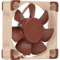 Кулер для корпуса/ Case Cooler Noctua NF-A4x10 5V (40x40x10mm, 3-pin, 4.82CFM, 17.9dBA, 4500RPM, Beige/Brown)