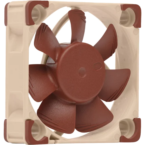 Кулер для корпуса/ Case Cooler Noctua NF-A4x10 5V (40x40x10mm, 3-pin, 4.82CFM, 17.9dBA, 4500RPM, Beige/Brown)