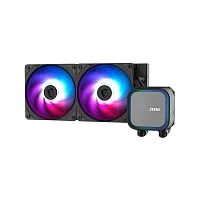 Жидкостная система охлаждения MSI MAG CORELIQUID A13 240 2x ARGB Gen2 Fan, ARGB Gen2 Block, Color Box, LGA1700, 1851, AM5 (306-7ZWCA11-L80)