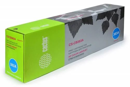 Картридж лазерный Cactus CS-CB383AR CB383A пурпурный (21000стр.) для HP CLJ CM6030/CM6040/CP6015