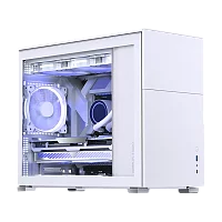 Корпус компьютерный Mini-Tower/ Case JONSBO D31 STD, Mini-Tower, TG, no fan, 1xUSB-A 3.2 + 1xUSB-C 3.2, mATX, mDTX, mITX White (D31 STD WHITE)