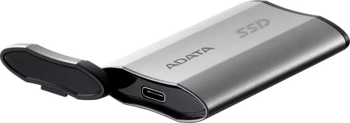 Твердотельный накопитель/ ADATA External SSD SD810, 4000GB, Type-C, USB 3.2 Gen2х2, up to R/ W 2000/ 2000 MB/ s, 72.7x44x12.2mm, Silver (5 лет) (SD810-4000G-CSG) фото 5