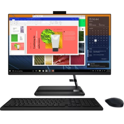 Моноблок Lenovo IdeaCentre AIO 3 27ALC6 27 FHD, Ryzen 7 5700U, 8GB, 512GB SSD, DVD-RW, BT, WiFi, Win11 [F0FY00A5RK]