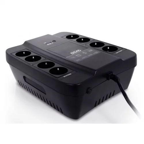 ИБП SPD-850N, резервный, 850 ВA, 510 Вт, 4 евророзетки с резервным питанием, 4 евророзетки с фильтрацией, ШхГхВ 285х232х103мм, 4.4 кг/ Powercom UPS Spider SPD-850N