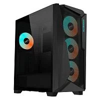 Корпус Gigabyte C301 Glass MidTower, ATX, USB-C x1, USB3.0 x2, Audio I/ O, GPU:400mm, Black, TG (GB-C301G)