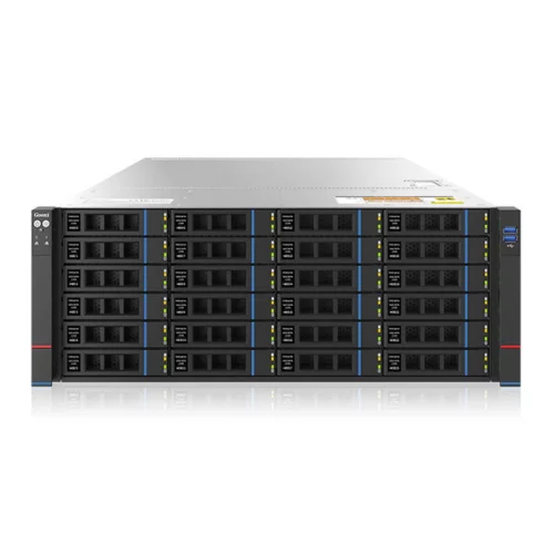 Платформа сервера Gooxi SR401-D24RE-G2 AMD Genoa 4U Expander Backplane 24_2.5/ 3.5 SAS/ SATA Hard Drive Bay Server Barebone + 800W CRPS modules + standard rail kit