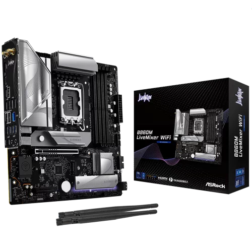 Материнская плата ASRock B860M LIVEMIXER WIFI,