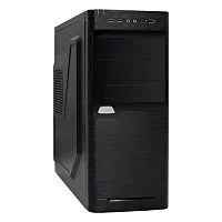 Exegate EX272730RUS Корпус MiditowerXP-330U Black, ATX, , 2*USB+2*USB3.0, Audio