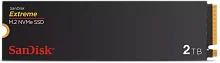 Твердотельный накопитель SanDisk SSD Extreme M.2 2280 NVMe 2Tb, 5150MBs/4850MBs TBW 1200, SDSSDX3N-2T00-G26, 1 year