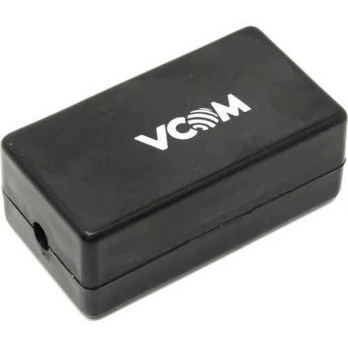 VCOM NM211 Соединительный бокс для витой пары UTP cat. 5e, 6 T568A/ B, IDC: krone, черный [4895182238916]