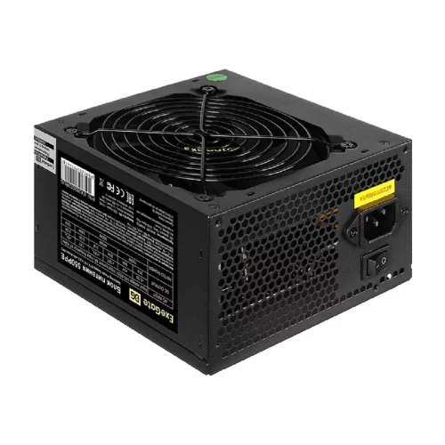 Блок питания ATX Exegate 550PPE EX282072RUS-PC 550W, PC, black, APFC, 12cm, 24p+(4+4)p PCI-E, 3*IDE, 5*SATA, FDD + кабель 220V в комплекте фото 2