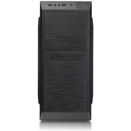 Корпус c блоком питания 450 Ватт/ Case Foxline FL-815, ATX, 3x5.25EXT, 1x3.5EXT, 3x3.5INT, 2xUSB2.0, HDA, w/o FAN, w/450W ATX PSU, w/1.2m EU pwr cord (FL-815-FZ450R) фото 2