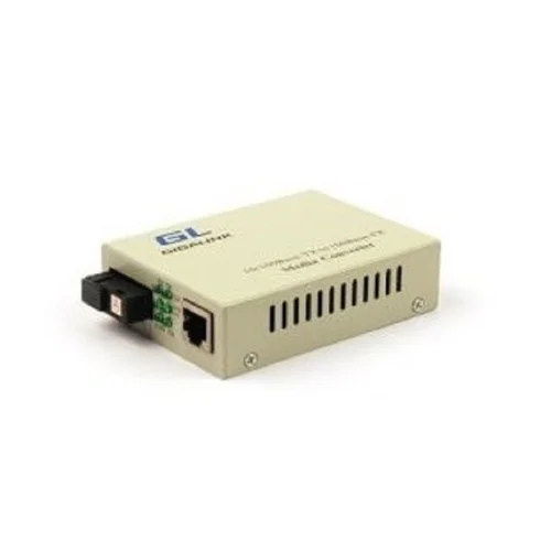 GIGALINK GL-MC-UTPF-SC1F-18SM-1310-N Конвертер из UTP, 100Мбит/ c в WDM, без LFP, SM, SC, Tx:1310/ Rx:1550, 18 дБ (до 20 км)
