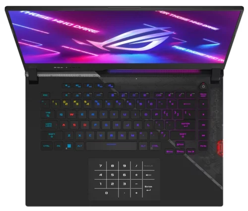 *Ноутбук ASUS ROG Strix Scar 15 G533ZX-HF042, 15.6 FHD 300HZ, Core i9-12900H, 32GB DDR5, 1TB PCIe 4.0 , RTX 3080Ti 16GB GDDR, Without OS (90NR08E2-M002H0) фото 4