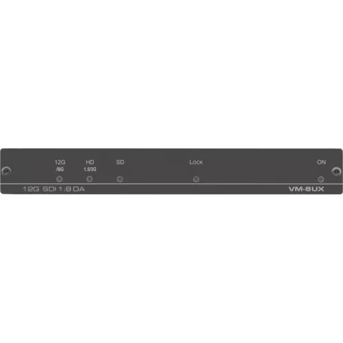Усилитель-распределитель 1:8 HD-SDI 12G; поддержка 4K60 4:2:2 30 бит/пиксель [10-80460090] (VM-8UX)
