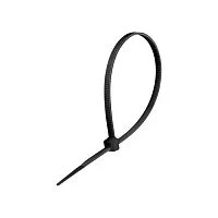 Exegate EX292899RUS Стяжка (хомут) нейлоновая ExeGate CV66-120x2.5B (нейлон 6.6, 120x2.5мм, неоткрывающаяся, halogen free, -40°C - +85°C, черная, 100 шт)