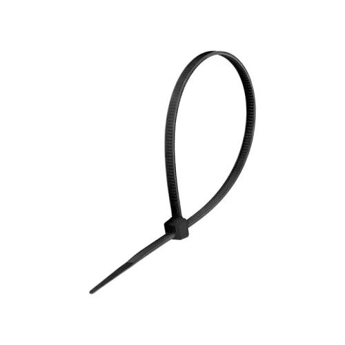 Exegate EX292899RUS Стяжка (хомут) нейлоновая ExeGate CV66-120x2.5B (нейлон 6.6, 120x2.5мм, неоткрывающаяся, halogen free, -40°C - +85°C, черная, 100 шт)