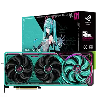 Видеокарта ASUS RTX5080 ROG ASTRAL HATSUNE MIKU EDITION WHITE OC 16GB GDDR7 256bit 3xDP 2xHDMI 4FAN RTL (ROG-ASTRAL-RTX5080-O16G-MIKU-W) (90YV0LV9-M0NM00)