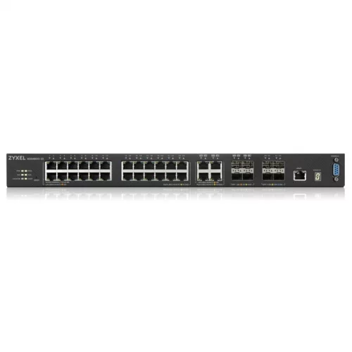 Коммутатор/ ZYXEL ZYXEL XGS4600-32 L3 Managed Switch, 28 port Gig and 4x 10G SFP+, stackable, dual PSU (XGS4600-32-ZZ0102F) фото 2