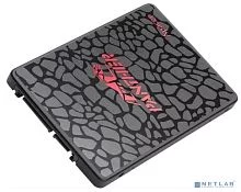 Apacer SSD PANTHER AS350 256Gb SATA 2.5" 7mm, R560/ W540 Mb/ s, 3D TLC, IOPS 81K/ 74K, MTBF 1,5M, 180TBW, (AP256GAS350-1)