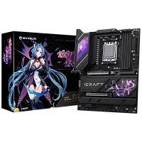 Материнская плата Maxsun MS-iCraft B850 AIGA B850, AM5, 4*DDR5, 2*PCIEx16, 1*PCIEx1, 4*M.2, 2*TypeC, 1*USB3.2Gen1, 4*USB3.2Gen2, 6*USB2.0, 2*SATA3.0, 5G, DP, HDMI, ATX, RTL (6940709663448)