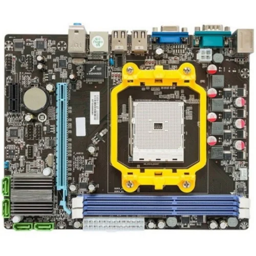 Материнская плата Esonic A55F1AL2, FM1 , AMD A55, mATX, 2xDDR3, 1xPCI-Ex16, 1xPCI-Ex1, 4xSATA2, 10/100, 6CH, VGA, 4xUSB2.0, 1x COM RTL {20} фото 2
