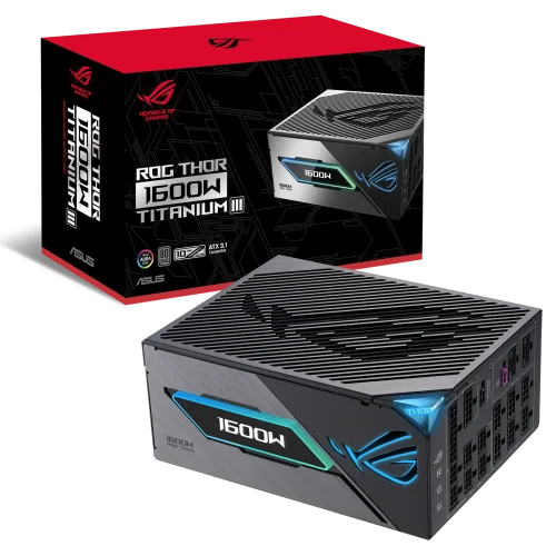 Блок питания Компьютер ASUS ROG-THOR-1600T3-GAMING /PSU, CE+UK (90YE00V1-B0NA00)